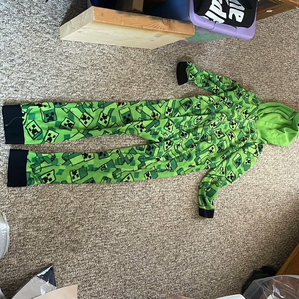 Kids Minecraft Footless Footies Youth